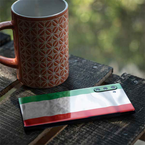 Italy Flag Galaxy Note 10 Skin